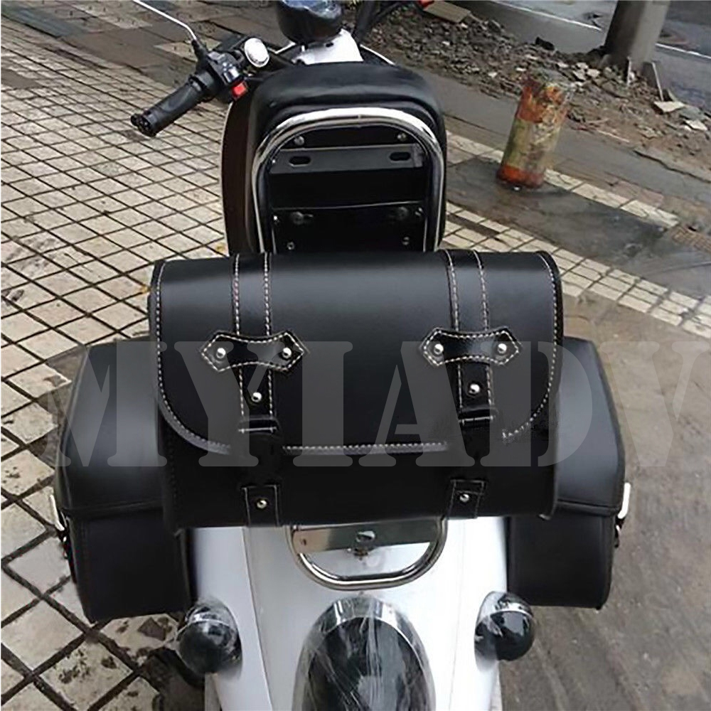 Motorcycle Front Fork Saddleba - Leather Workshop recensie en prijs