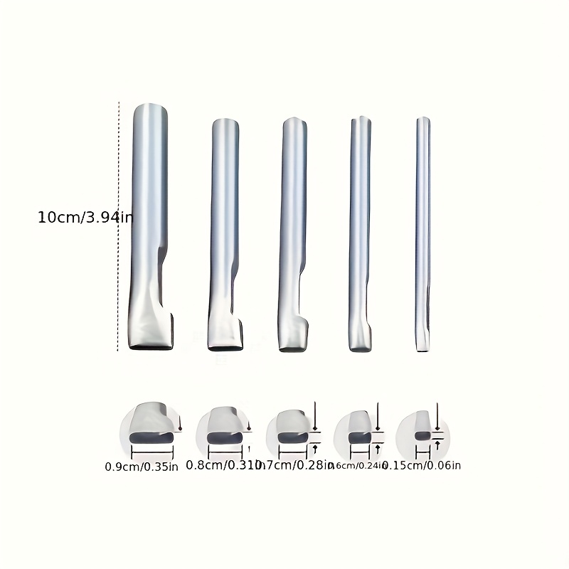 5pcs Leather Oblong Belt Hole  - Leatherwork Punch recensie en prijs