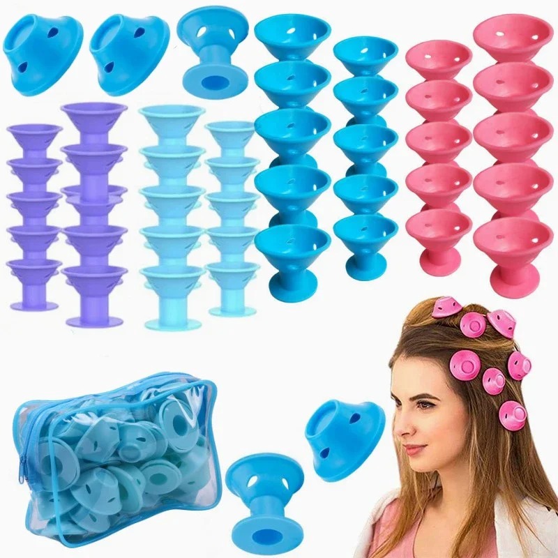 10 20pcs Soft Rubber Hair Curl - Leatherwork Roller recensie en prijs