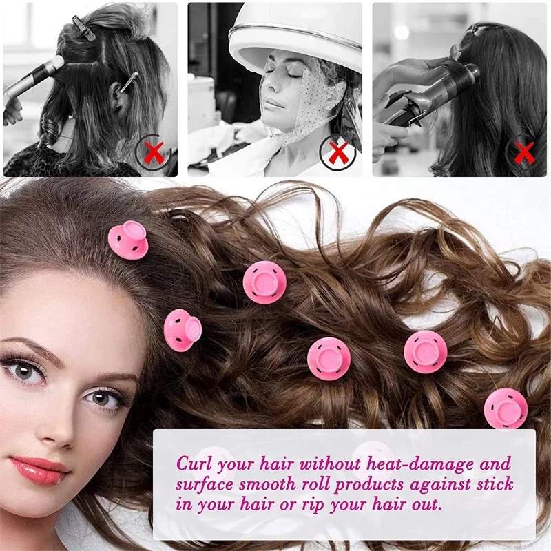 10 20pcs Soft Rubber Hair Curl - Leatherwork Roller recensie en prijs