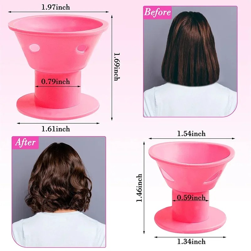 10 20pcs Soft Rubber Hair Curl - Leatherwork Roller recensie en prijs