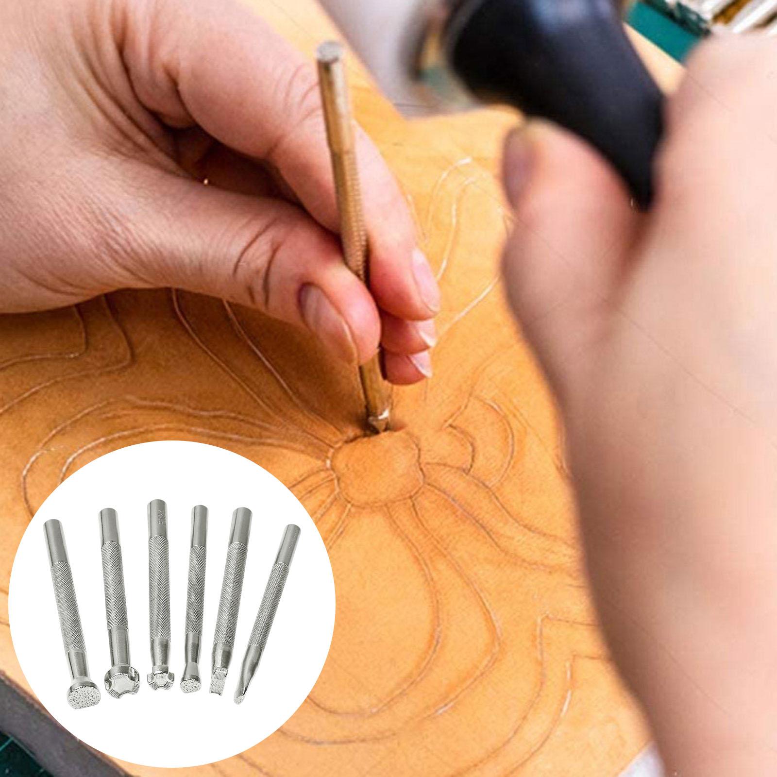 6Pcs Leather Stamping Tools Le - Leather Work In Art recensie en prijs