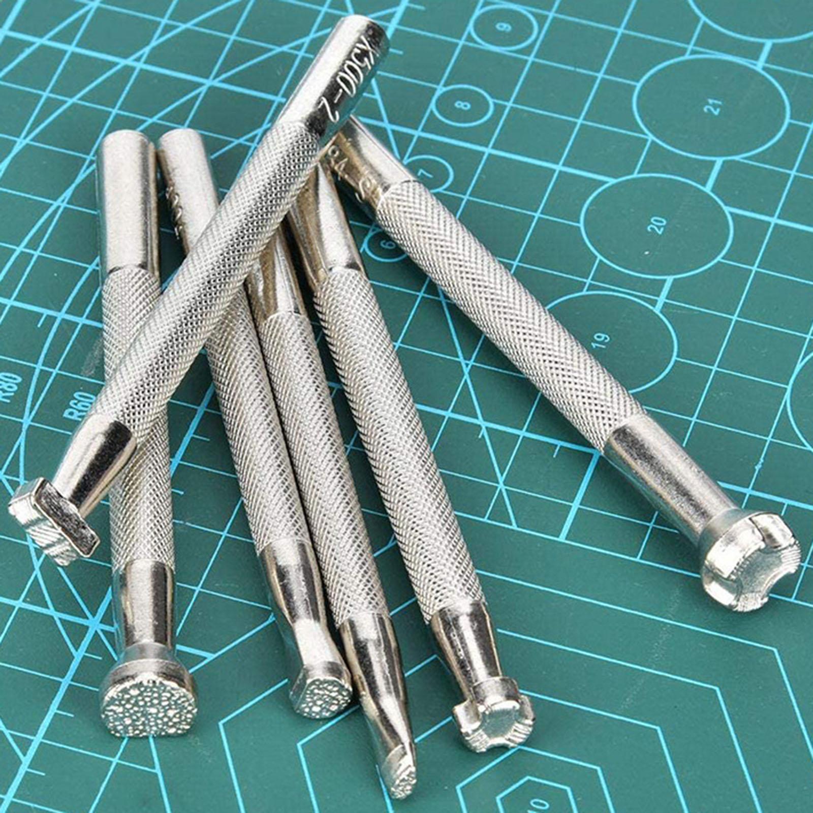 6Pcs Leather Stamping Tools Le - Leather Work In Art recensie en prijs