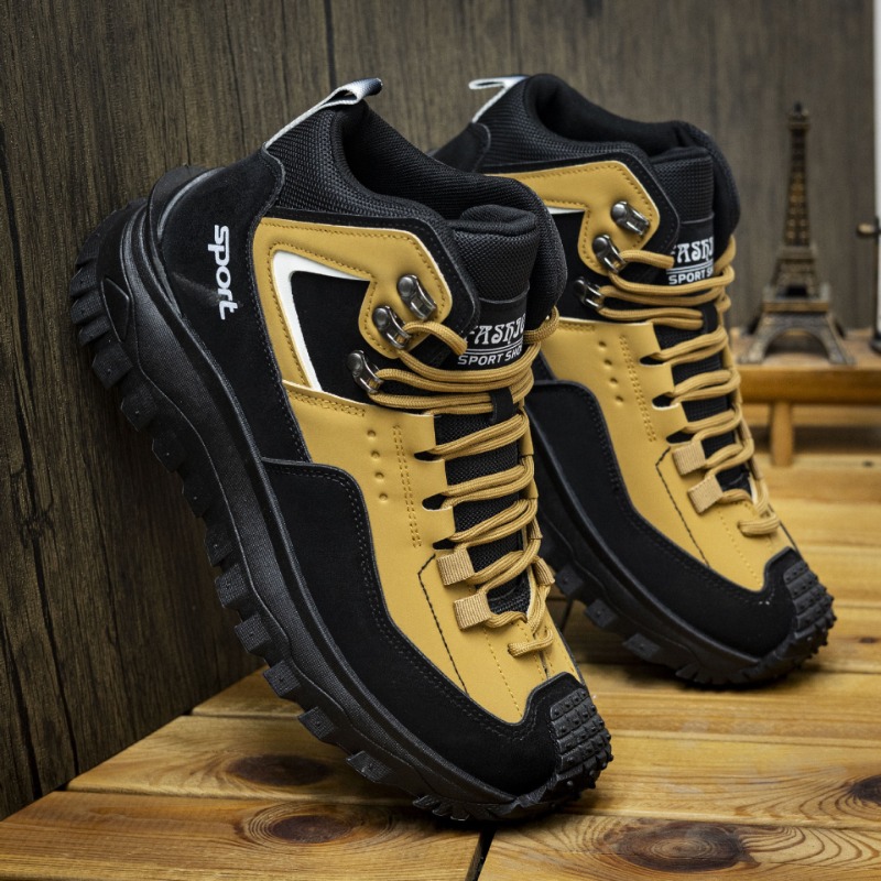Size 48 Men Sneakers Fashion L - Leather Work Boots recensie en prijs