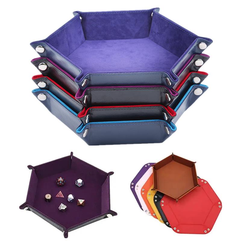 Rolling Folding Hexagon Dice G - Leatherwork Roller recensie en prijs