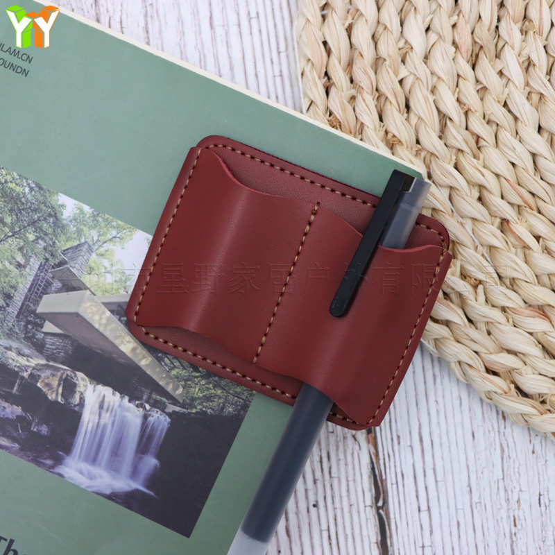 Portable PU Leather Pen Holder - Leather Work Diary recensie en prijs