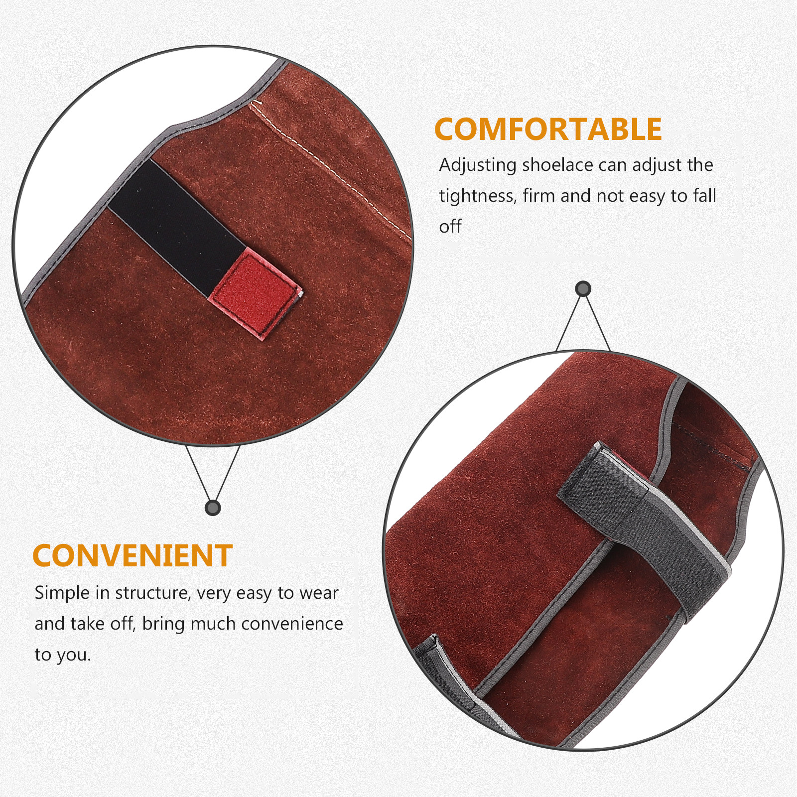 1 Pair Welding Knee Protector  - Leather Work Knee Pads recensie en prijs