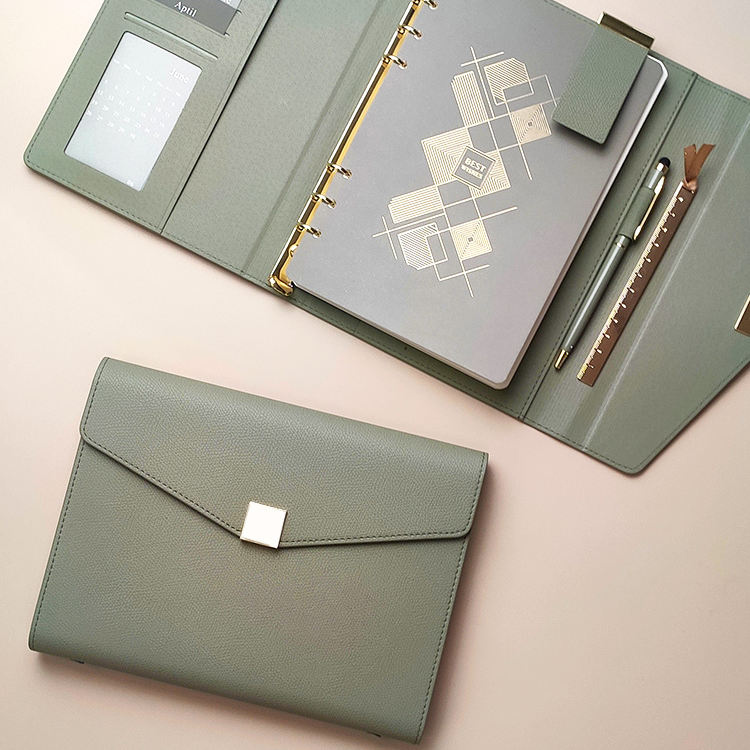 A5 Pu Leather Binder Notebook  - Leather Work Diary recensie en prijs