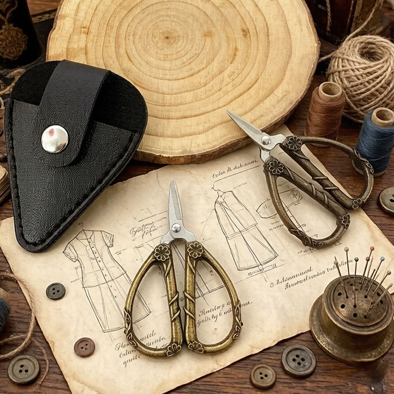 Mini Vintage Scissors Stainles - Leather Work In Art recensie en prijs