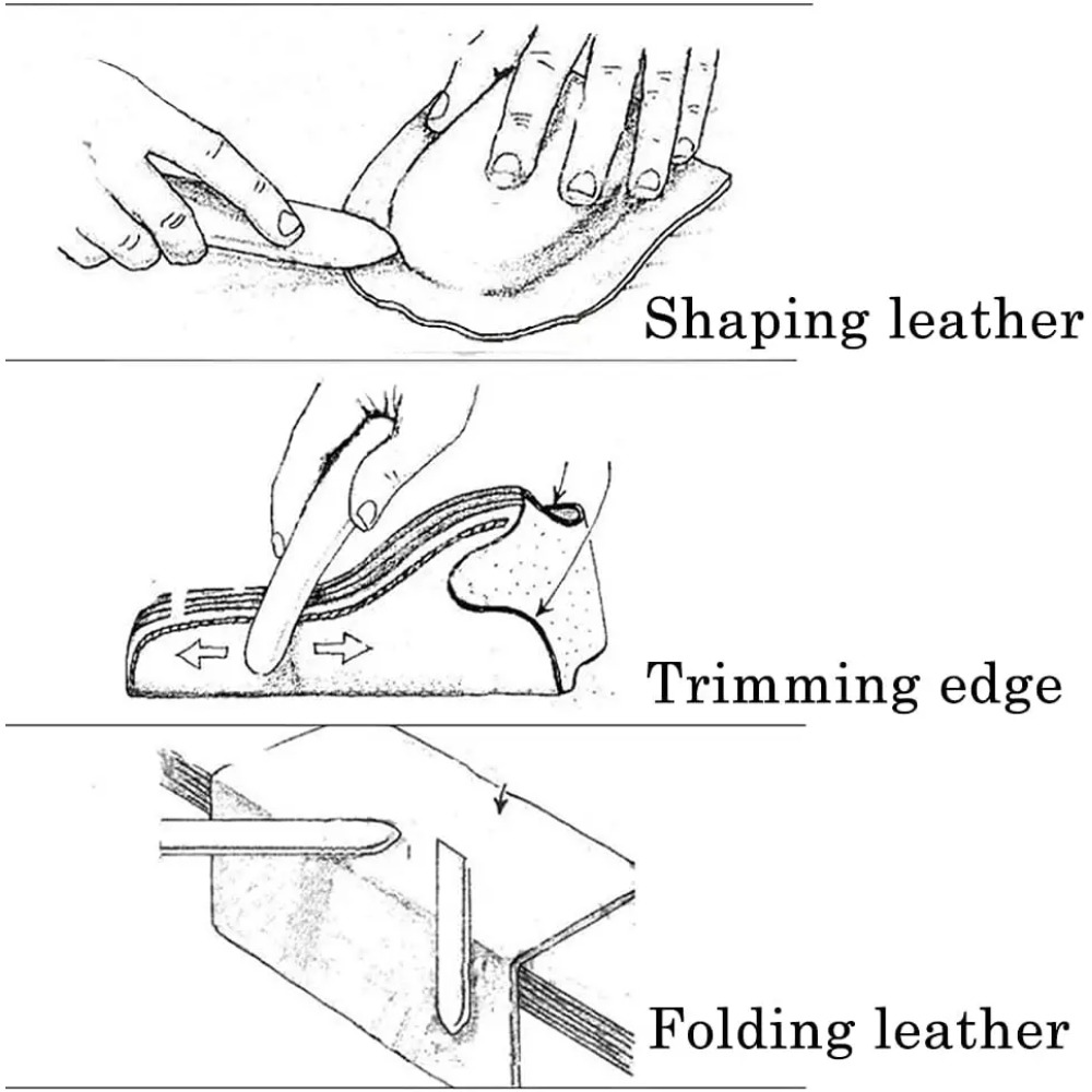 Leather Craft Edge Burnishing  - Leather Work In Art recensie en prijs