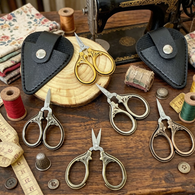 Mini Vintage Scissors with PU  - Leather Work In Art recensie en prijs