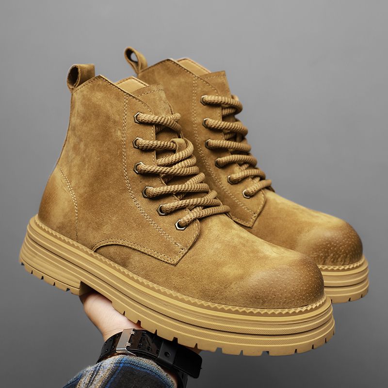 High Quality Men Ankle Boots F - Leather Work Boots recensie en prijs