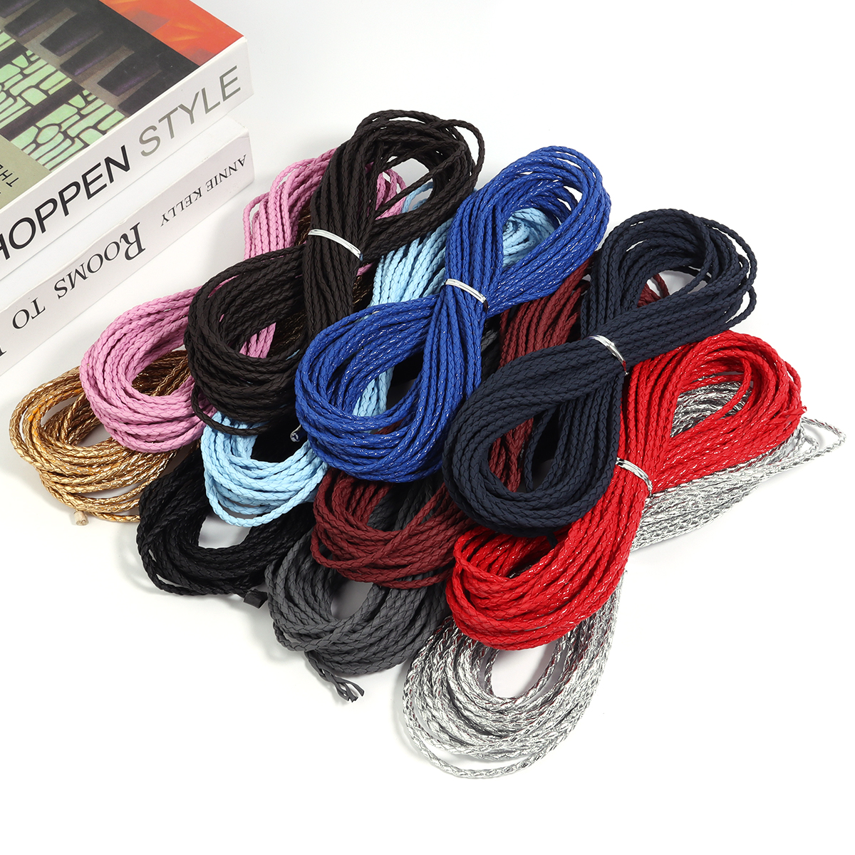 10Yards 3mm Braided Genuine Le - Leatherwork Beginner recensie en prijs