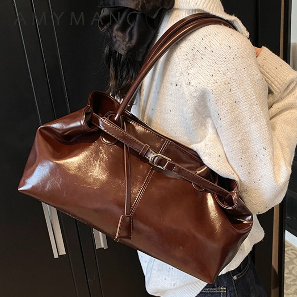 Winter Oil PU Leather Hobo Han - Leather Workshop recensie en prijs