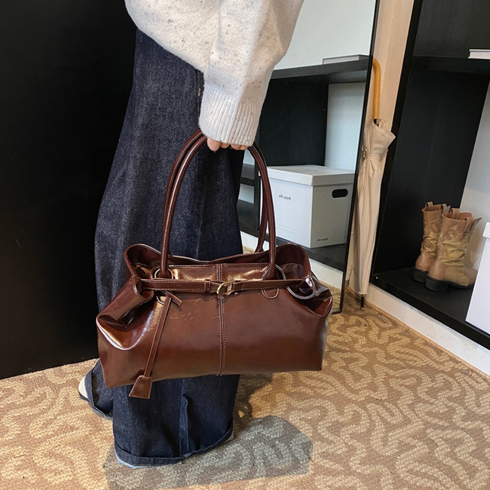 Winter Oil PU Leather Hobo Han - Leather Workshop recensie en prijs