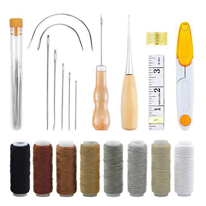 Leather Sewing Kit Leather Cra - Leatherwork Hand Sewing Needles recensie en prijs