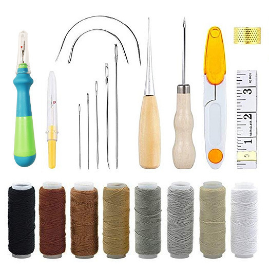 Leather Sewing Kit Leather Cra - Leatherwork Hand Sewing Needles recensie en prijs