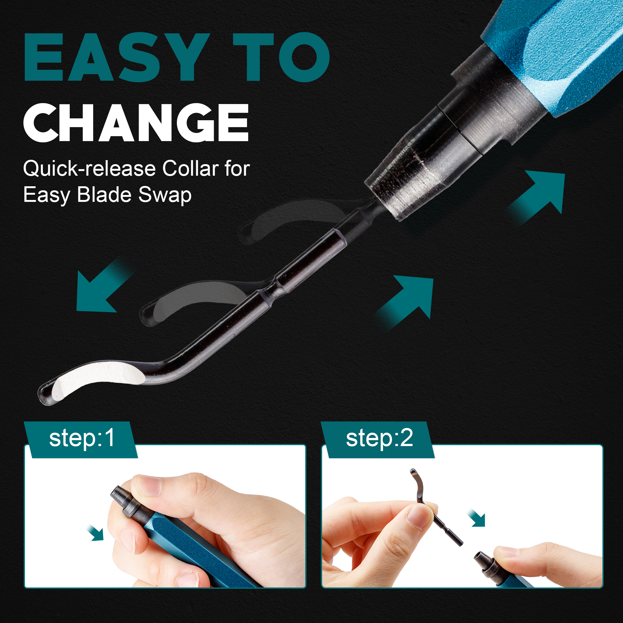 Deburring Tools Set 10pcs HSS  - Swivel Knife Tool recensie en prijs