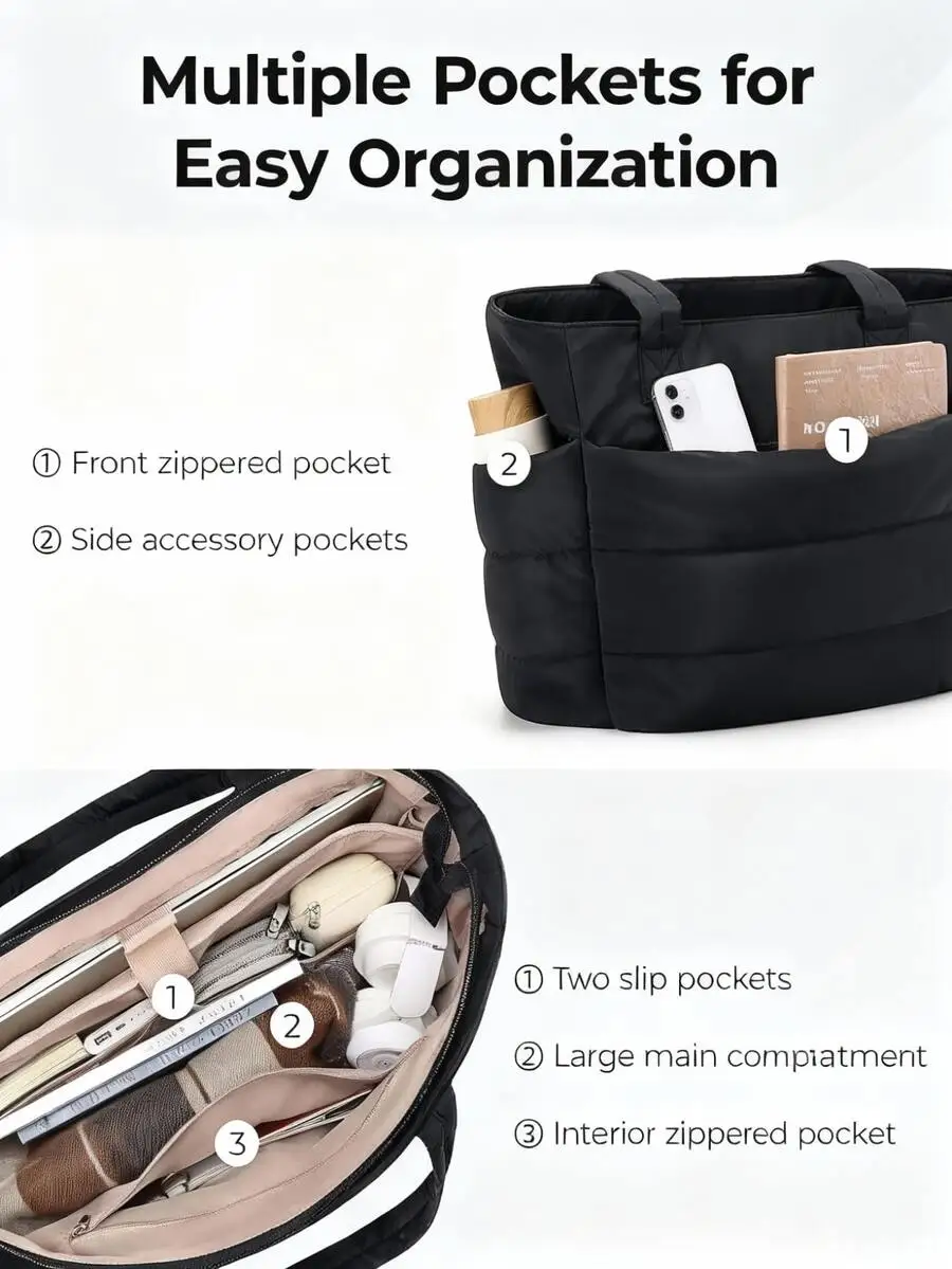 Womens Casual Tote Bag Lightwe - Leather Workshop recensie en prijs
