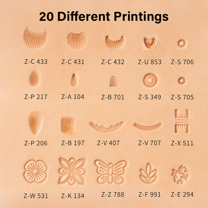 WUTA Leather Stamping Tools Sk - Leatherwork Punch recensie en prijs