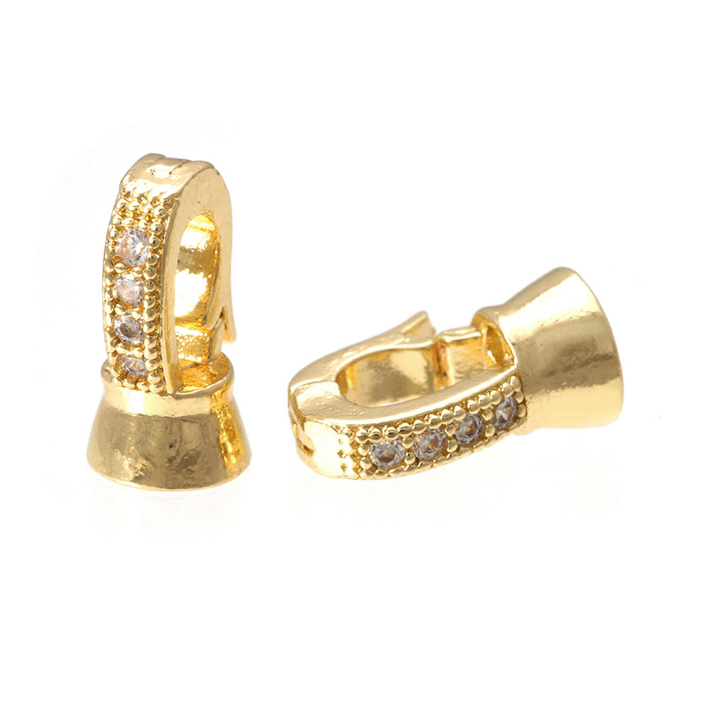 18K Gold Color Brass Zircon Co - Leatherwork Beginner recensie en prijs