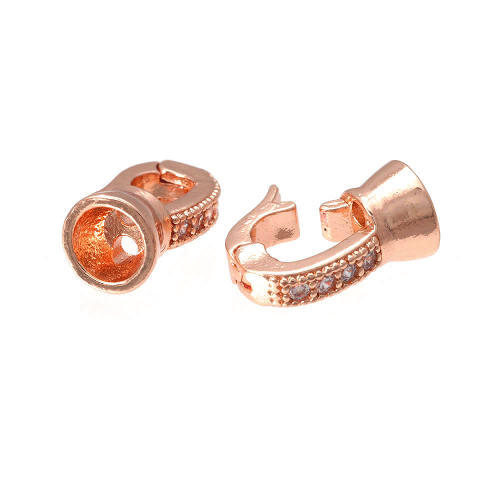 18K Gold Color Brass Zircon Co - Leatherwork Beginner recensie en prijs