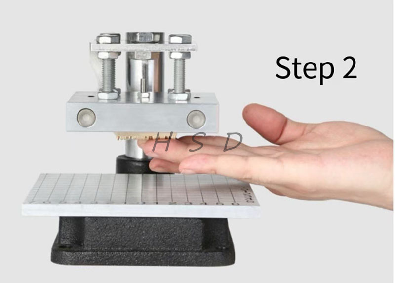Manual Heat Press Stamping Mac - Leatherwork Manual recensie en prijs