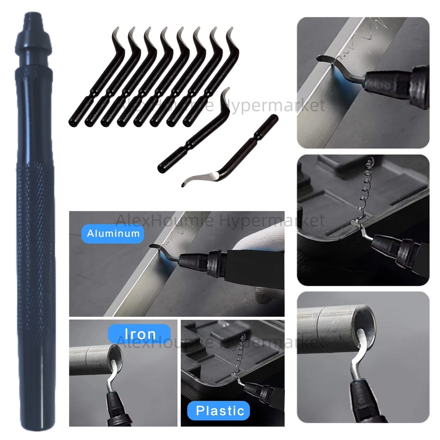 RB1288 Deburring Tool Kits wit - Swivel Knife Tool recensie en prijs