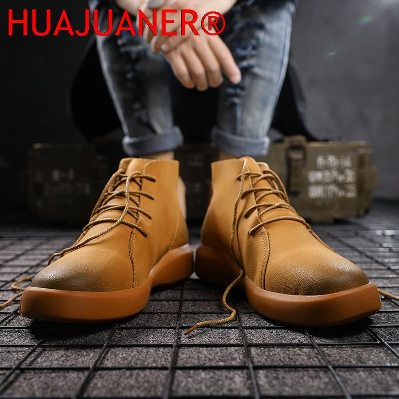Luxury Brand Winter Fur Warm C - Leather Work Boots recensie en prijs